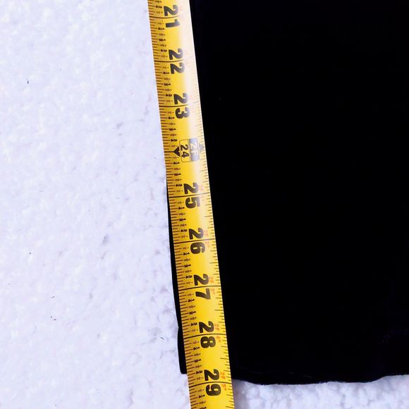 Eileen Fisher Silk Blend Black Pull On Velour Pants Women's Sz L NWT - Picture 11 of 12